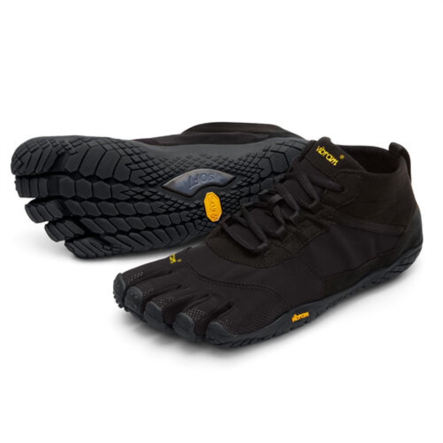 v_trek_womens_vibram_black.jpg V-Trek Women's Vibram Black - Image 1