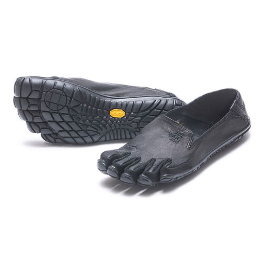 vibram_cvt_leather_womens_black.jpg Vibram Cvt-Leather Women's Black - Image 1