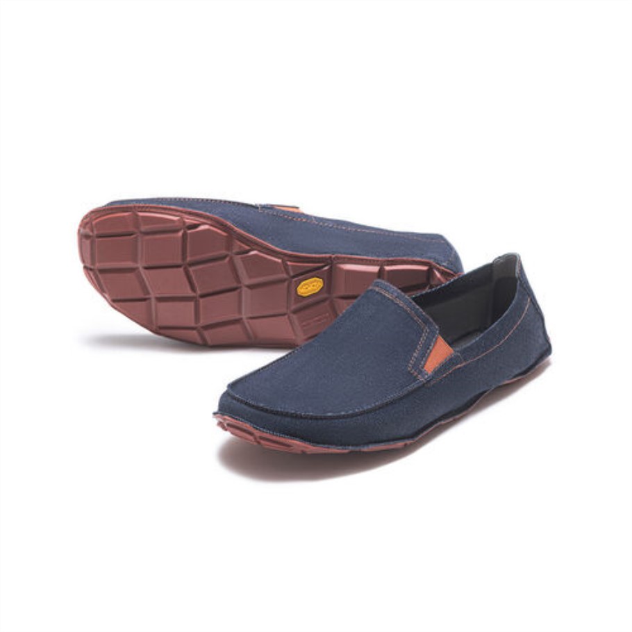vibram_dark_blue_brick_one_quarter_jeans_men.jpg Vibram Dark-Blue-Brick One Quarter Jeans Men - Image 1