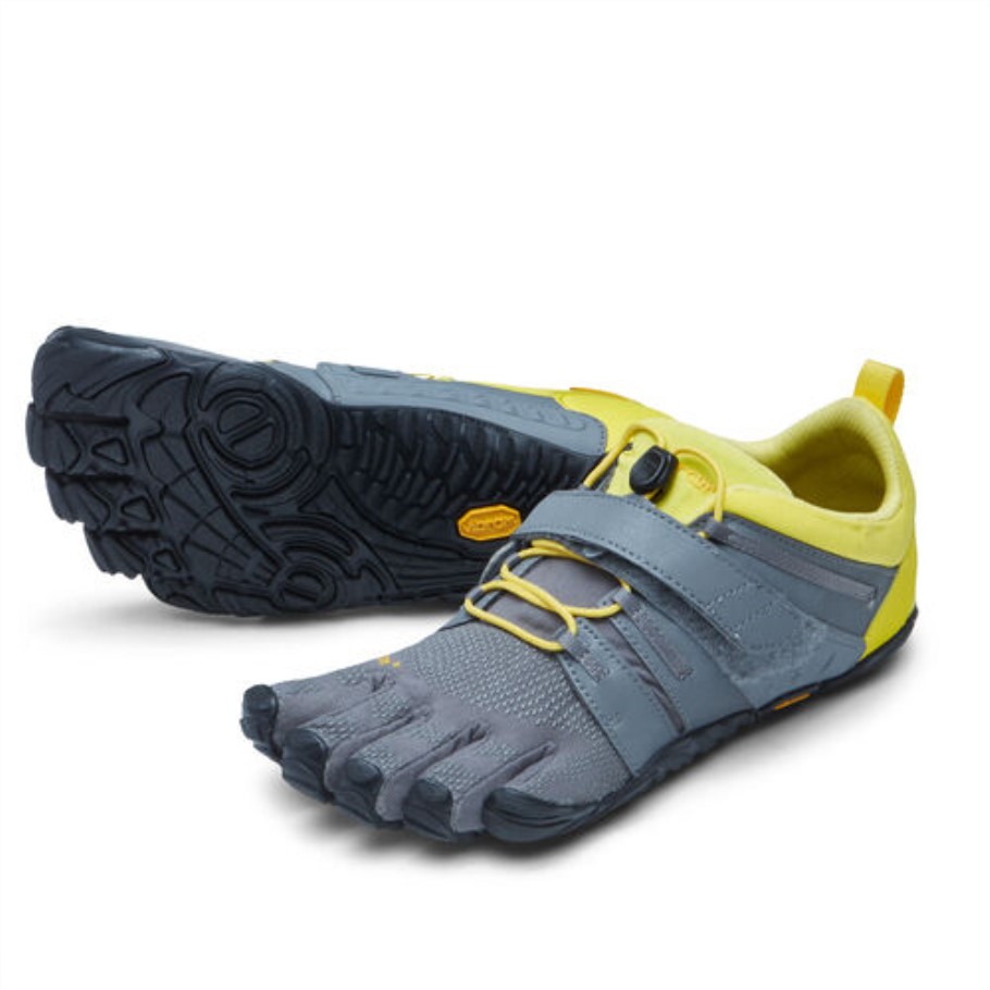 vibram_v_train_2_0_womens_grey_yellow_black.jpg Vibram V-Train 2.0 Women's Grey-Yellow-Black - Image 1