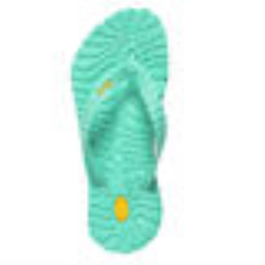 Tropical Carrarmato Sandal Vibram Aqua-Green