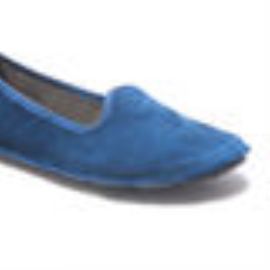 One Quarter Velvet Vibram Blue