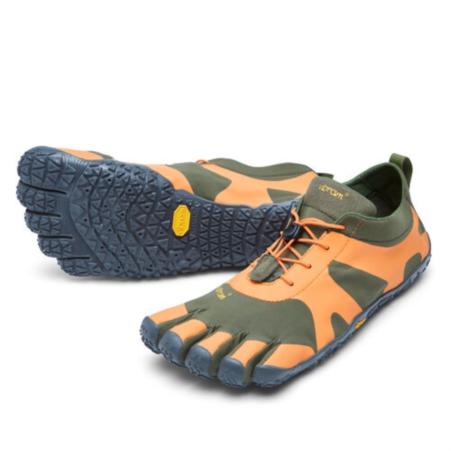 Military-Orange-Grey V-Alpha Men's Vibram