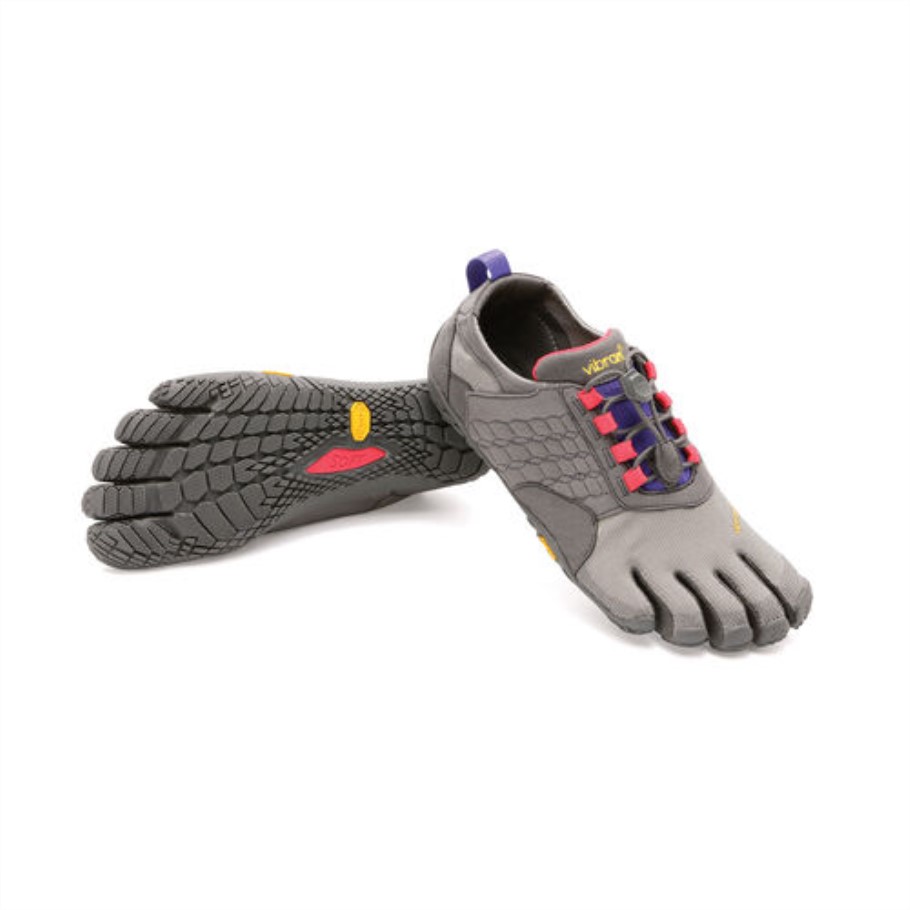 Dark-Grey-Lilac Trek Ascent Women's Vibram