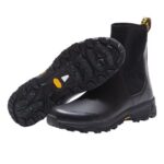 Black Vibram Luxury Rubber Boot