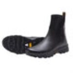 Black Vibram Luxury Rubber Boot - Image 3