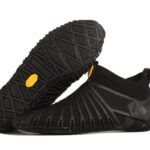Black Women's Furoshiki Knit High Vibram