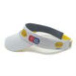 Grey-White-Yellow Sport Visor Vibram - Image 4