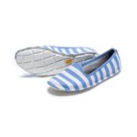 One Quarter Canvas Vibram White-Light-Blue