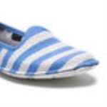 One Quarter Canvas Vibram White-Light-Blue - Image 6