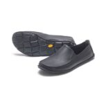 One Quarter Leather Men Vibram Black