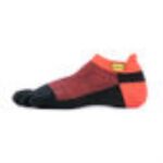 Red-Black Vibram 5Toe Sock No Show - Image 2
