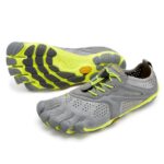 V-Run Men's Grey-Yellow Vibram