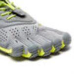 V-Run Women's Vibram Grey-Yellow - Image 8