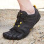 Vibram Black-Yellow V-Trail 2.0 Women's - Image 4