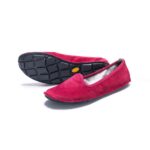 Vibram Red One Quarter Velvet