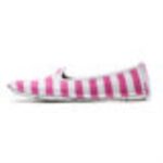White-Pink Vibram One Quarter Canvas - Image 4