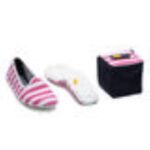 White-Pink Vibram One Quarter Canvas - Image 7